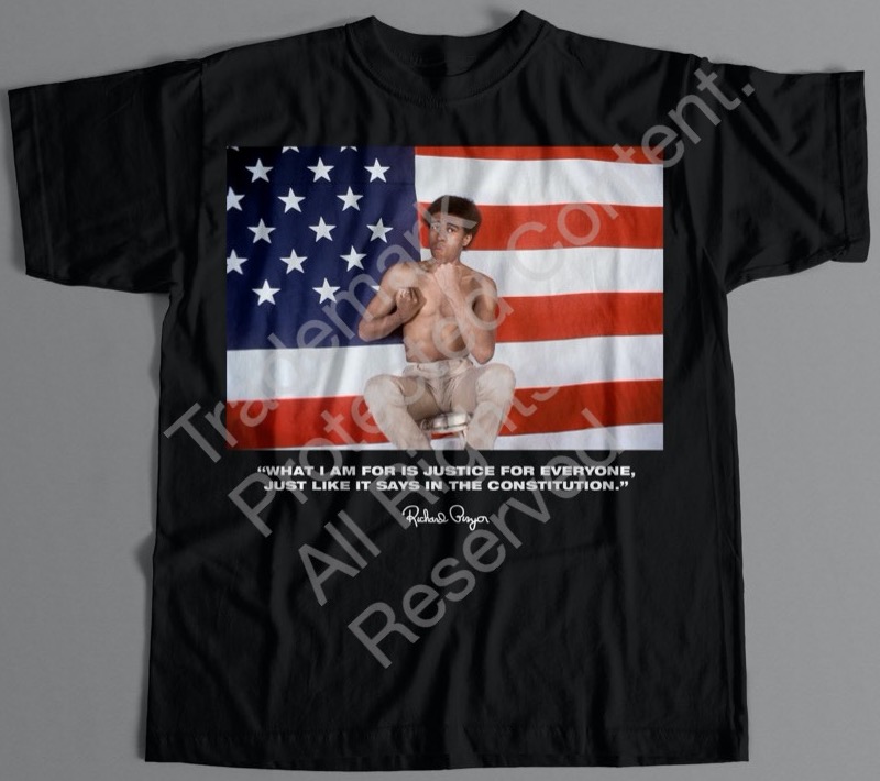 Estate of Richard Pryor American Flag T-Shirt